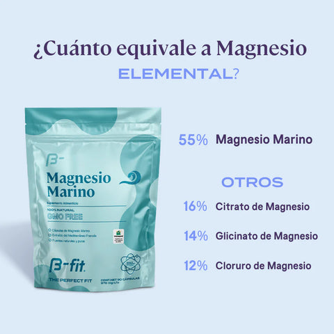 B FIT - MAGNESIO MARINO 90 CAPS