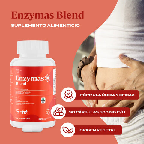 B FIT - ENZYMAS 90 CAPS
