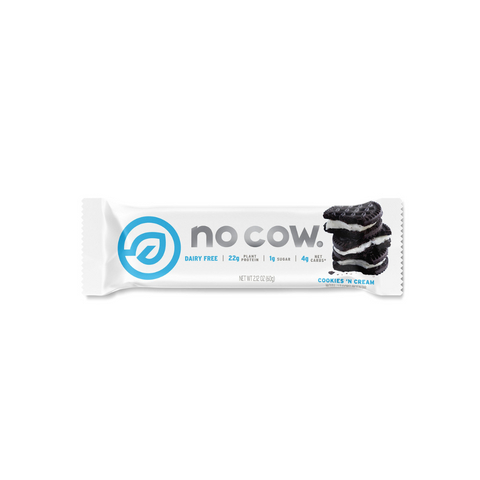 No Cow Cookies 'N Cream Protein Bar