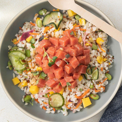 Konscious Salmon Poke Bowl