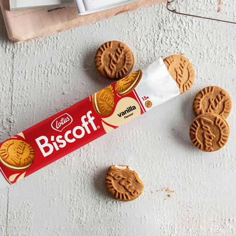 Lotus Biscoff Sandwich Cookies Vanilla