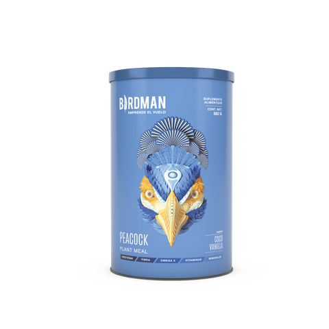 Birdman Peacock Proteína Coco Vainilla 882 GR