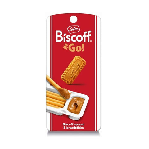 Lotus Biscoff & Go Cookie Butter and Breadsticks