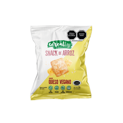 Cerealty Snack de Arroz sabor Queso Vegano