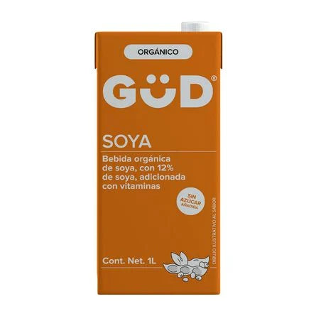 Gud Leche de Soya Sin Azucar