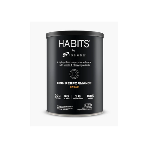 Habits by Sergio Pérez Protein Cacao High Performance - 1078g