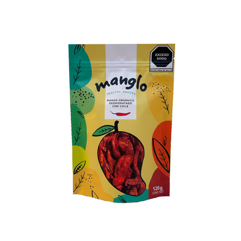 Manglo Mango Deshidratado Con Chile 120g