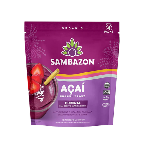 Sambazon Acai Original 4 Pack
