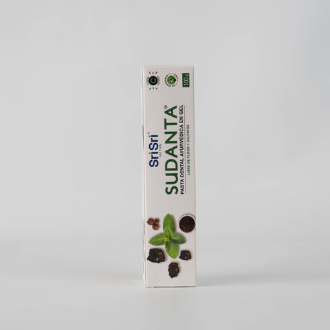 Sri Sri Tattva - Pasta Dental Ayurvédica Libre de Flúor en Gel Menta 100gr