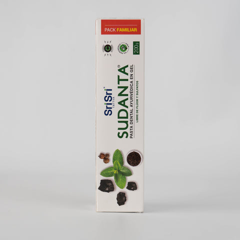 Sri Sri Tattva - Pasta Dental Ayurvédica Libre de Flúor en Gel Menta 100gr