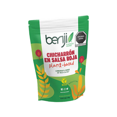 BENJI CHICHARRÓN EN SALSA ROJA READY TO EAT 400gr