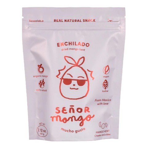 Señor Mango - Mango Kent Deshidratado Enchilado de 60 grs