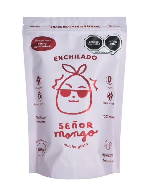 Señor Mango - Mango Kent Deshidratado Enchilado de 250 grs