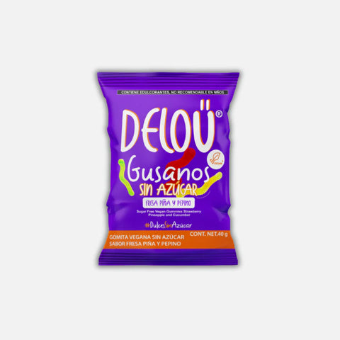 DELOU - GUSANITOS FRUTALES 40GR