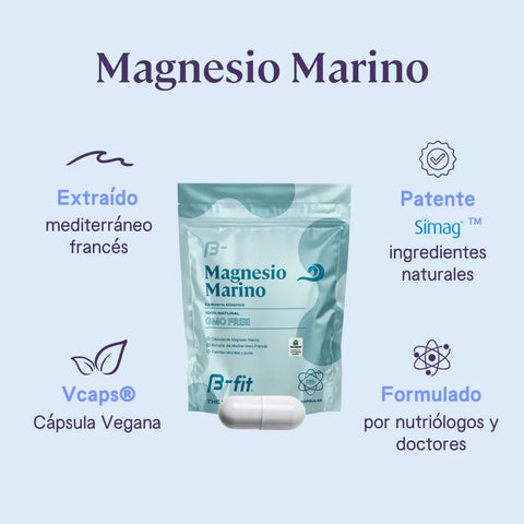 B FIT - MAGNESIO MARINO 90 CAPS