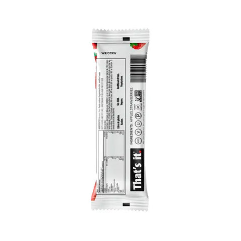 THATS IT - FRUIT BAR APPLE STRAWBERRY 35GR