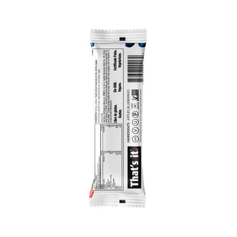 THATS IT - FRUIT BAR APPLE BLUEBERRY 35GR
