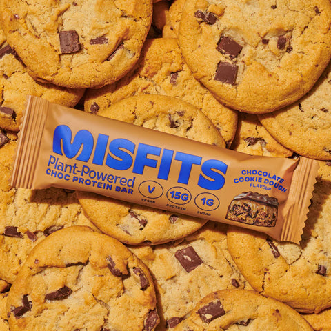 Misfits Protein Bar White Choco Cookie Dough