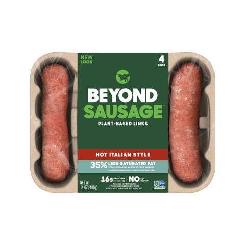 Beyond Meat Beyond Sausage Hot Italian