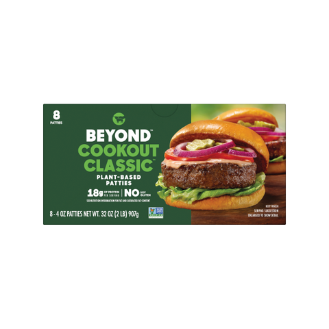 Beyond Meat Cookout Classic Plant-Based Burger Patties