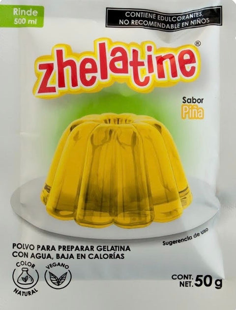 ZHELATINE - GELATINA SABOR PIÑA