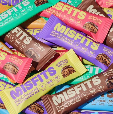 Misfits Protein Bar White Choco Cookies N' Cream
