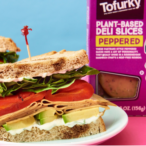 Tofurky Peppered Deli Slices